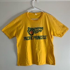 Vintage 80s 90s Single Stitch “PACIFIC PRINCESS” T-Shirt SIZE: L